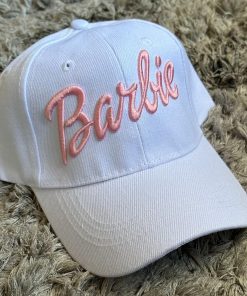 Gorra 1.6 Blanca Barbie Rosado