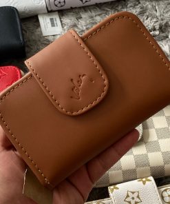 Billetera Para Dama Broche Con Espejo Velez Cafe