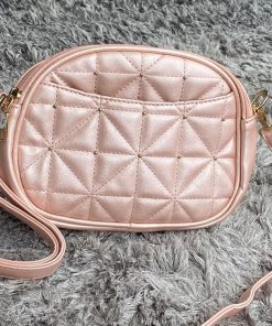 BOLSO  Rosado Pepitas