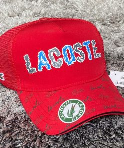 Gorra 2.8 Roja Lacoste