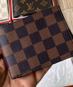 Billetera Hombre - Louis Vuitton Cuadros Cafe