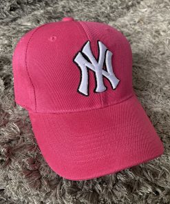 Gorra 1.6 Rosada NY Blanco