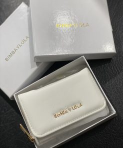 Billetera Pequeña Para Dama Bimba Y Lola Blanca