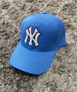 Gorra 1.6 Azul Claro NY Blanco