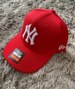 Gorra NY Roja Con Blanco