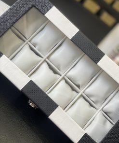 Caja Exhibidora Blanco Negro x12