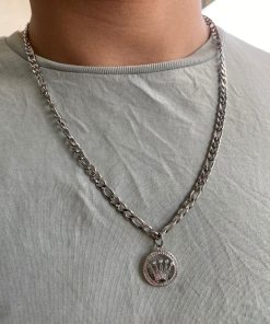 Cadena Rolex Plateada