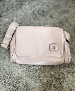 Bolso Mediano Cuadro O Color Curuba