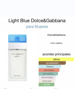 EXTRACTO LIGHT BLEU FEM D&G